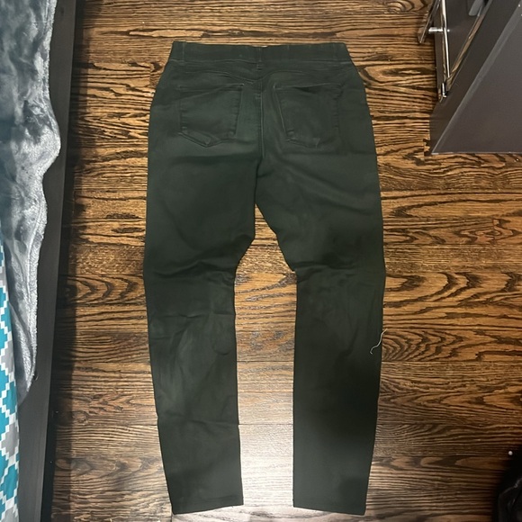 Super Stretchy Green Jeans - Picture 2 of 3
